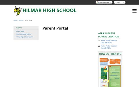 Parent Portal - Hilmar High School - School Loop