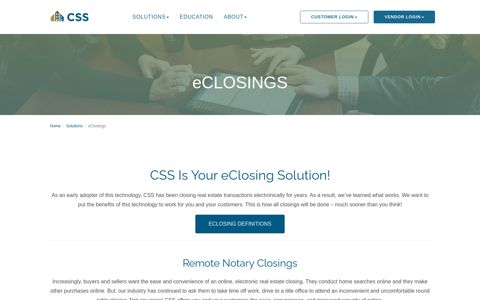 E-Closing | Title Insurance, Closing & Management Online ...