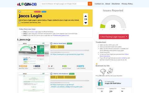 JACCS - ジャックス - A database full of login pages from all ...