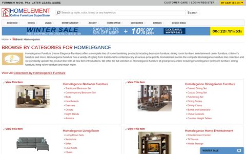Homelegance - Homelegance Furniture, Bedroom Furniture ...