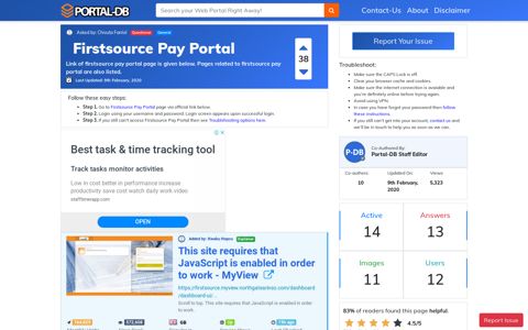 Firstsource Pay Portal