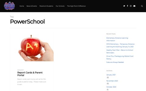 PowerSchool – High Point Academy