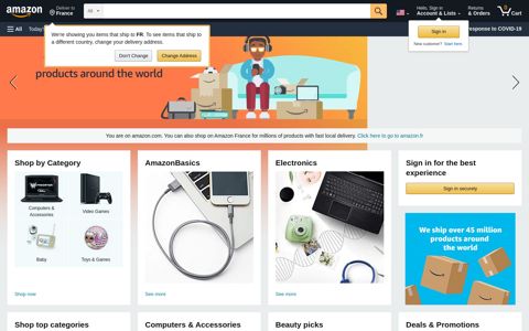 Amazon.com: Online Shopping for Electronics, Apparel ...