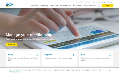 Login Access For RACV Members With RACV MyMembership