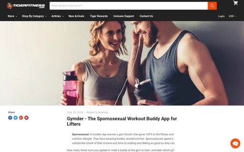 Gymder - The Spornosexual Workout Buddy App for Lifters ...