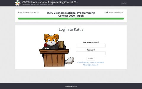 Log in to Kattis – Kattis, ICPC Vietnam National Programming ...