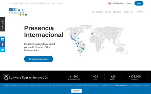 Software ISO 14001 - ISOTools México