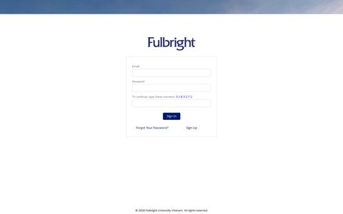 Fulbright Student Application: Login