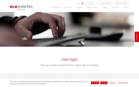 Login Extranet - KLS Martin