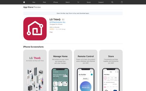 ‎LG ThinQ on the App Store