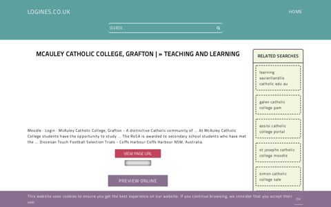 McAuley Catholic College, Grafton | » Teaching and Learning ...