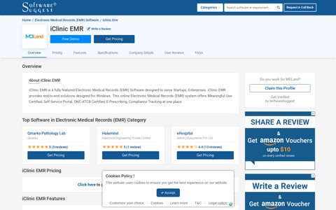 iClinic EMR Pricing, Reviews, Features - Free Demo