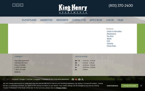 Residents - King Henry Apartments