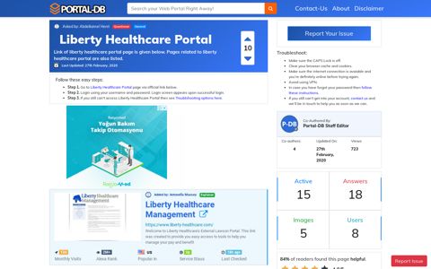 Liberty Healthcare Portal
