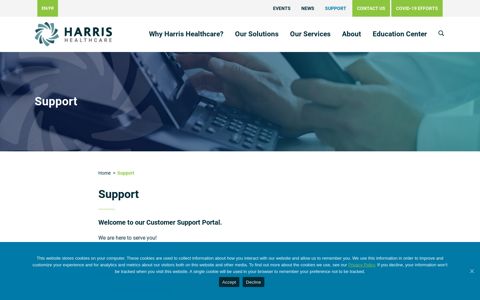 Support - Harris Healthcare