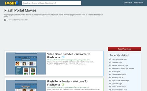 Flash Portal Movies - Loginii.com