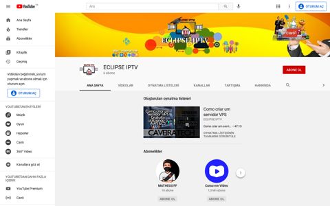 ECLIPSE IPTV - YouTube