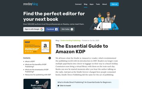 The Essential Guide to Amazon KDP | Kindle Direct ...