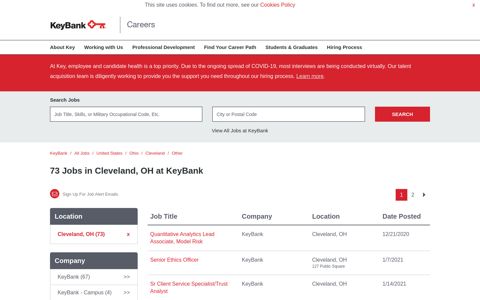 Jobs in Cleveland, OH at KeyBank