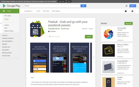 Pasbuk - Grab and go with your passbook passes - Apps on ...