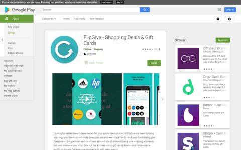 FlipGive - Shopping Deals & Gift Cards - Apps on Google Play