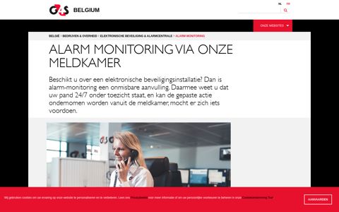 Alarm monitoring via onze meldkamer | G4S België - G4S Plc