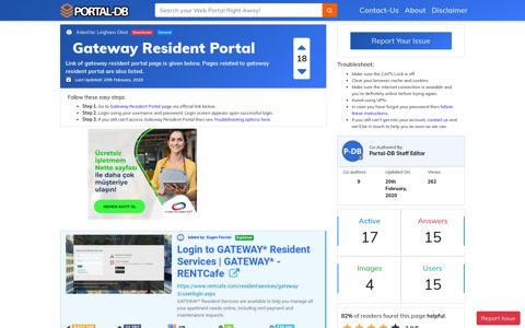 Gateway Resident Portal