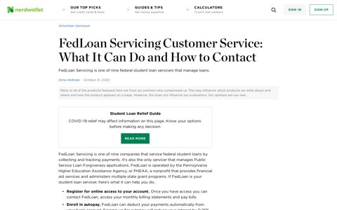 FedLoan Servicing Customer Service: What It Can Do and ...