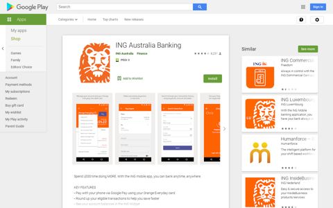 ING Australia Banking - Apps on Google Play