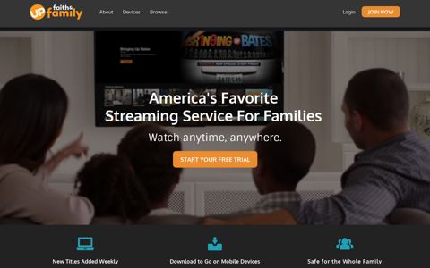 UP Faith & Family - America's Favorite TV Streaming Service ...