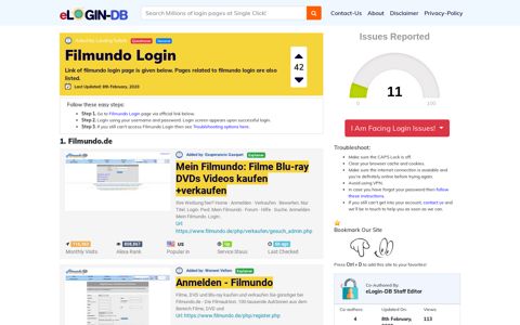 Filmundo Login - A database full of login pages from all over ...