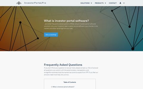 What is an Investor Portal? - Investor Portal Pro