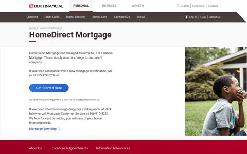 HomeDirect Mortgage - BOK Financial