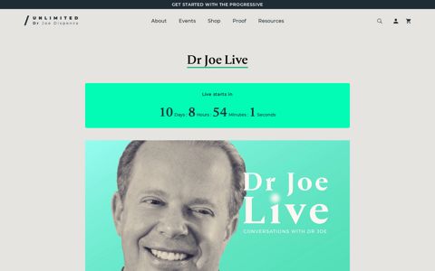 Dr Joe Live – Unlimited with Dr Joe Dispenza