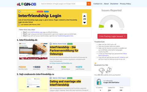 Interfriendship Login - мегафон Login