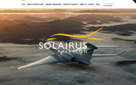 Solairus Aviation: Private Jet Charter and Aircraft Management