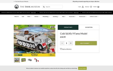 Cobi Sd.Kfz 9 Famo Model – The Tank Museum