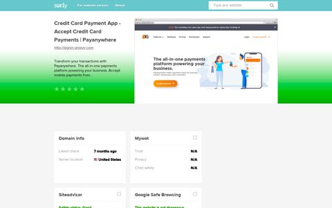 signin.groovv.com - Credit Card Payment App - Acce ... - Sur.ly