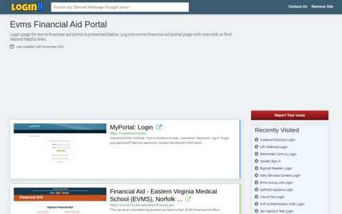 Evms Financial Aid Portal - Loginii.com