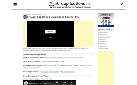 Kroger Application, Jobs & Careers Online