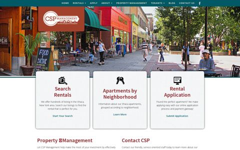 C.S.P. Management – Ithaca Apartments and Rentals