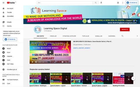 Learning Space Digital - YouTube