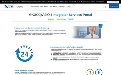 exacqVision Integrator Services Portal | Exacq from Tyco ...