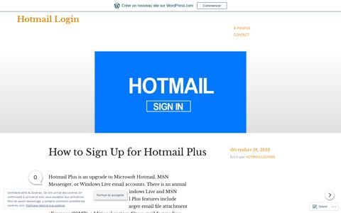 How to Sign Up for Hotmail Plus – Hotmail Login