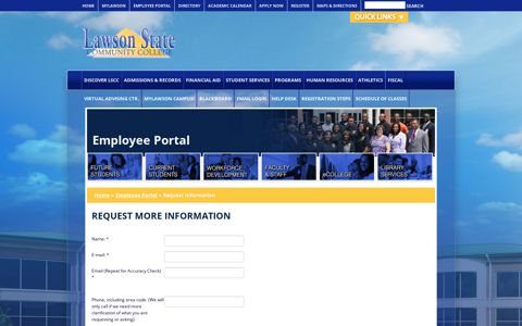 Employee Portal » Request Information - Lawson State ...