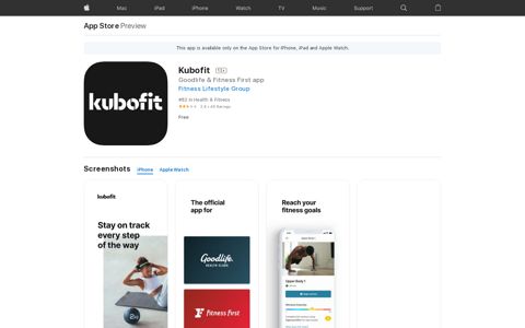 ‎Kubofit on the App Store