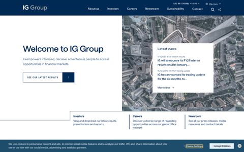 IG Group: Home