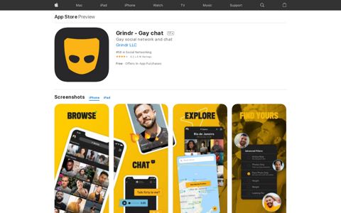 ‎Grindr - Gay chat on the App Store