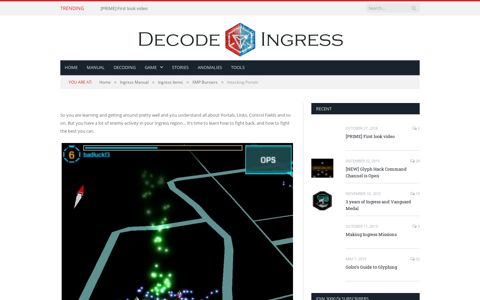 Attacking Portals - DeCode Ingress
