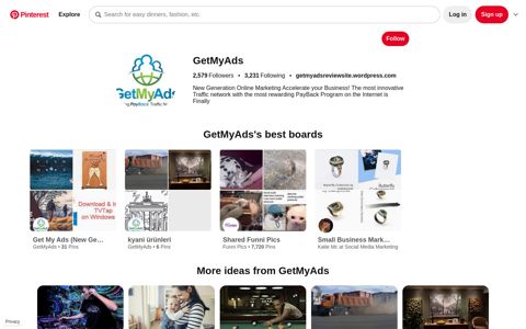 GetMyAds (getmyadsreview) on Pinterest